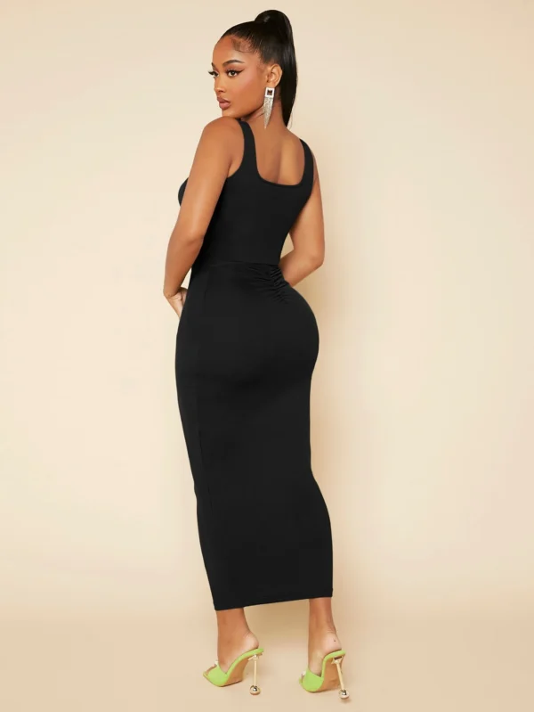 shein sxy تنورة نحيل خصر عالي ثنية 2
