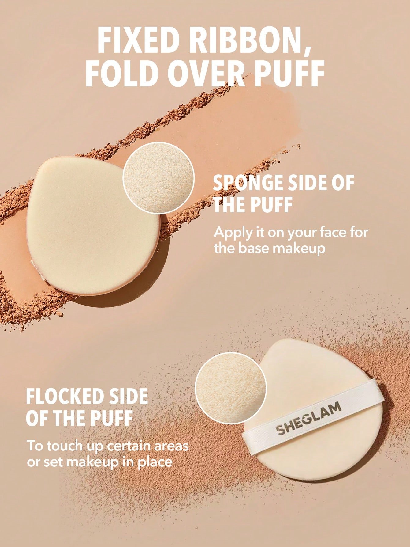sheglam بودرة أساس skin focus عالية التغطية بورسلين 36 لونًا للتحكم في الزيوت وخالية من العيوب وتغطية كاملة وخفيفة الوزن وبودرة مضغوطة ناعمة غير لامعة وأكثر نعومة ومكياج للوجه تخفيضات هدية عيد الميلاد كريم أساس علامة تجارية جمال مكياج ميكب مستحضرات تجميل 40