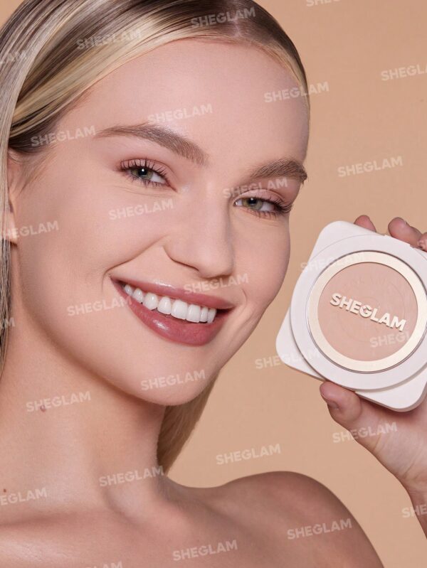 sheglam بودرة أساس skin focus عالية التغطية بورسلين 36 لونًا للتحكم في الزيوت وخالية من العيوب وتغطية كاملة وخفيفة الوزن وبودرة مضغوطة ناعمة غير لامعة وأكثر نعومة ومكياج للوجه تخفيضات هدية عيد الميلاد كريم أساس علامة تجارية جمال مكياج ميكب مستحضرات تجميل 41