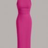 shein ezwear فستان صيفي رداء بخصر مجعد، فساتين صيفية للنساء 5