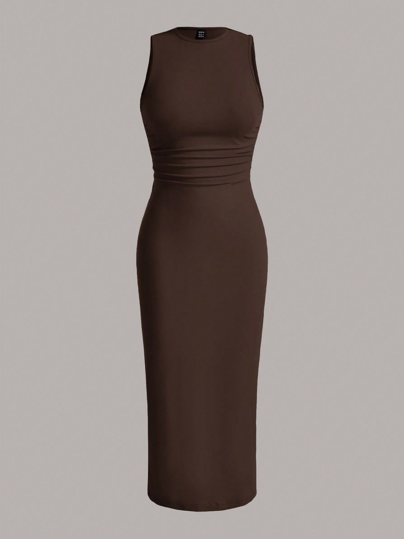 shein ezwear فستان صيفي رداء بخصر مجعد، فساتين صيفية للنساء 21