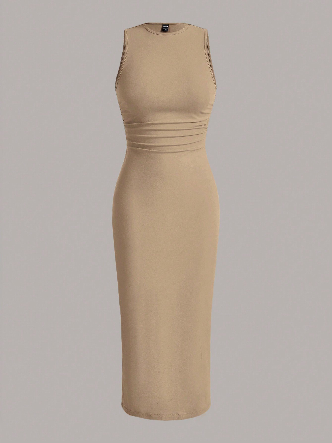 shein ezwear فستان صيفي رداء بخصر مجعد، فساتين صيفية للنساء 6