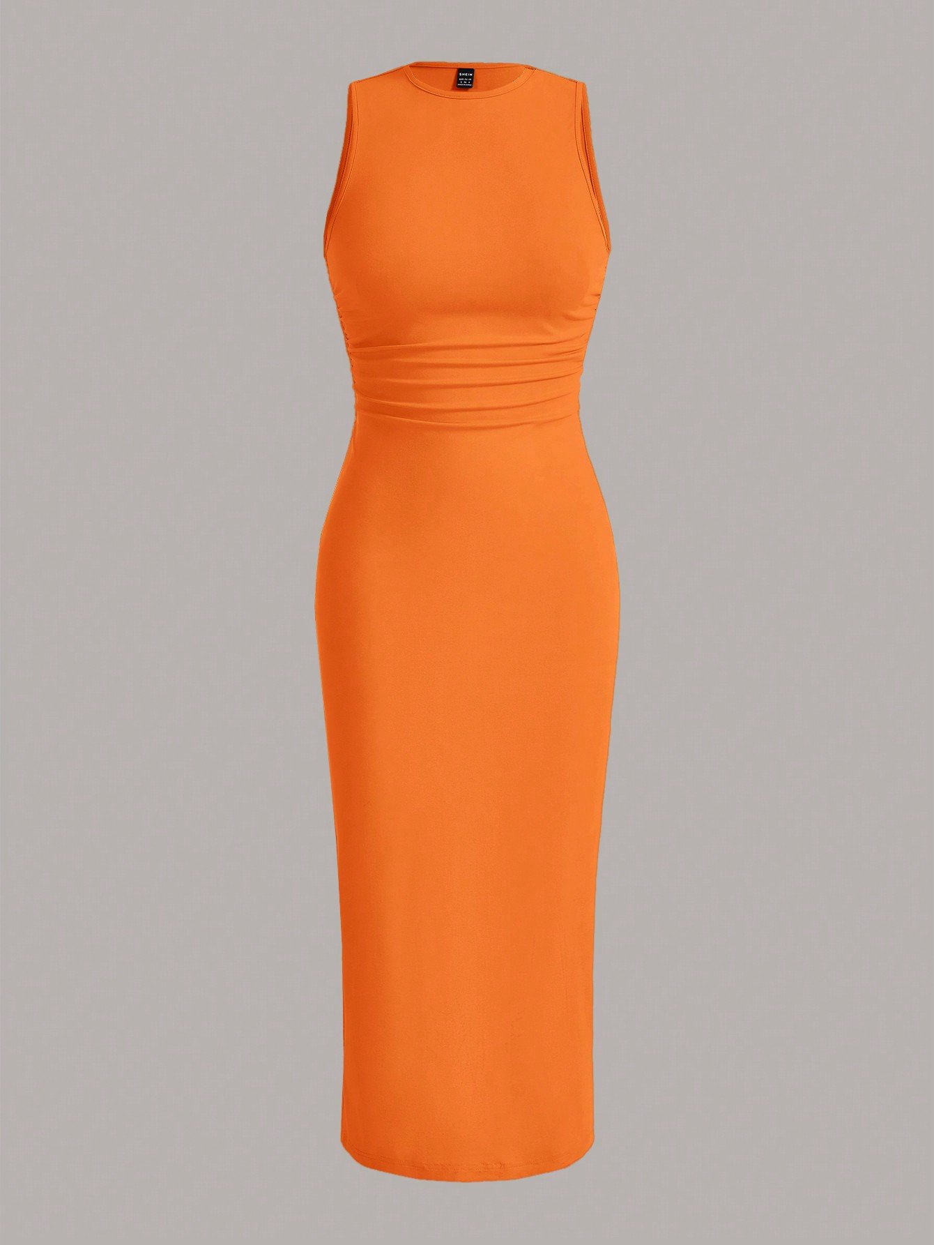 shein ezwear فستان صيفي رداء بخصر مجعد، فساتين صيفية للنساء 7