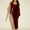 shein sxy فستان نسائي بطبعة الفهد الجذاب 7