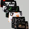 shein شورتات بوكسر رجالية مطبوعة 6قطع 2
