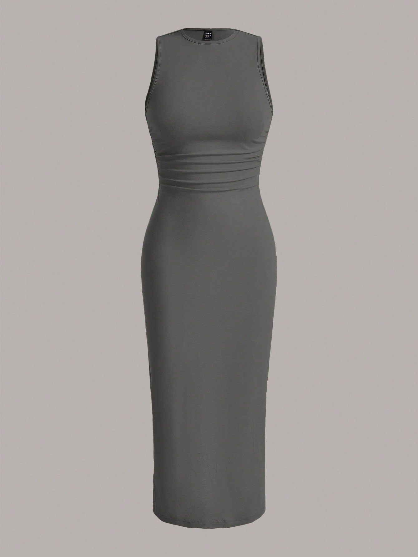 shein ezwear فستان صيفي رداء بخصر مجعد، فساتين صيفية للنساء 15