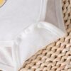shein بدلة قصيرة الأكمام مطبوعة بياقة مغلقة لأطفال الرضع ذكور بطراز بسيط للصيف 3