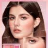 sheglam أحمر خدود sweet cheeks trio enamored 3 clolor powder blush palette يدوم طويلاً وذو صبغة عالية وخدود مطفية خالية من المسام وأحمر خدود يدوم طوال اليوم pink rosa blush حمره بلشر علامة تجارية جمال مكياج ميكب مستحضرات تجميل للنساء الفتيات مثالي لفصل ال 5