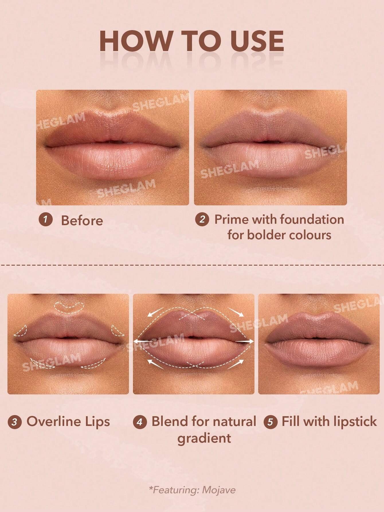 sheglam قلم تحديد الشفاه so lippy قلم تحديد الشفاه الكريمي غير اللامع misty rose ذو الصبغة العالية لا يتلاشى بسهولة، ناعم كالحرير، لون غير لامع، مكياج الشفاه، حفلة عيد الميلاد ، قلم تحديد الشفاه روج محدد قوس شفايف علامة تجارية جمال مكياج ميكب مستحضرات تجم 22