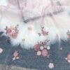 1 قطعة شال نسائي مطرز بخيوط ذهبية وزهور وردية، مناسب للخريف/الشتاء، حماية من الشمس أثناء السفر في الصيف، هدية رائعة للأم، للحفلات 8