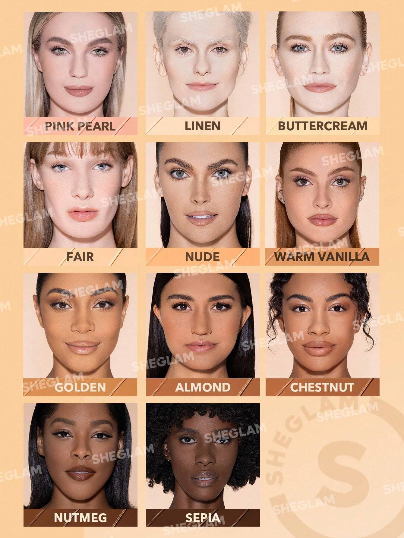 sheglam كريم إخفاء العيوب rapid retouch cream concealer linen كريم إخفاء العيوب rapid retouch cream concealer linen كريم إخفاء العيوب full cover cream concealer يدوم طويلاً مفتح/مُشرق تغطية كاملة/تغطية عالية مصحح خفيف الوزن يدوم طوال اليوم كونسيلر علامة ت 17