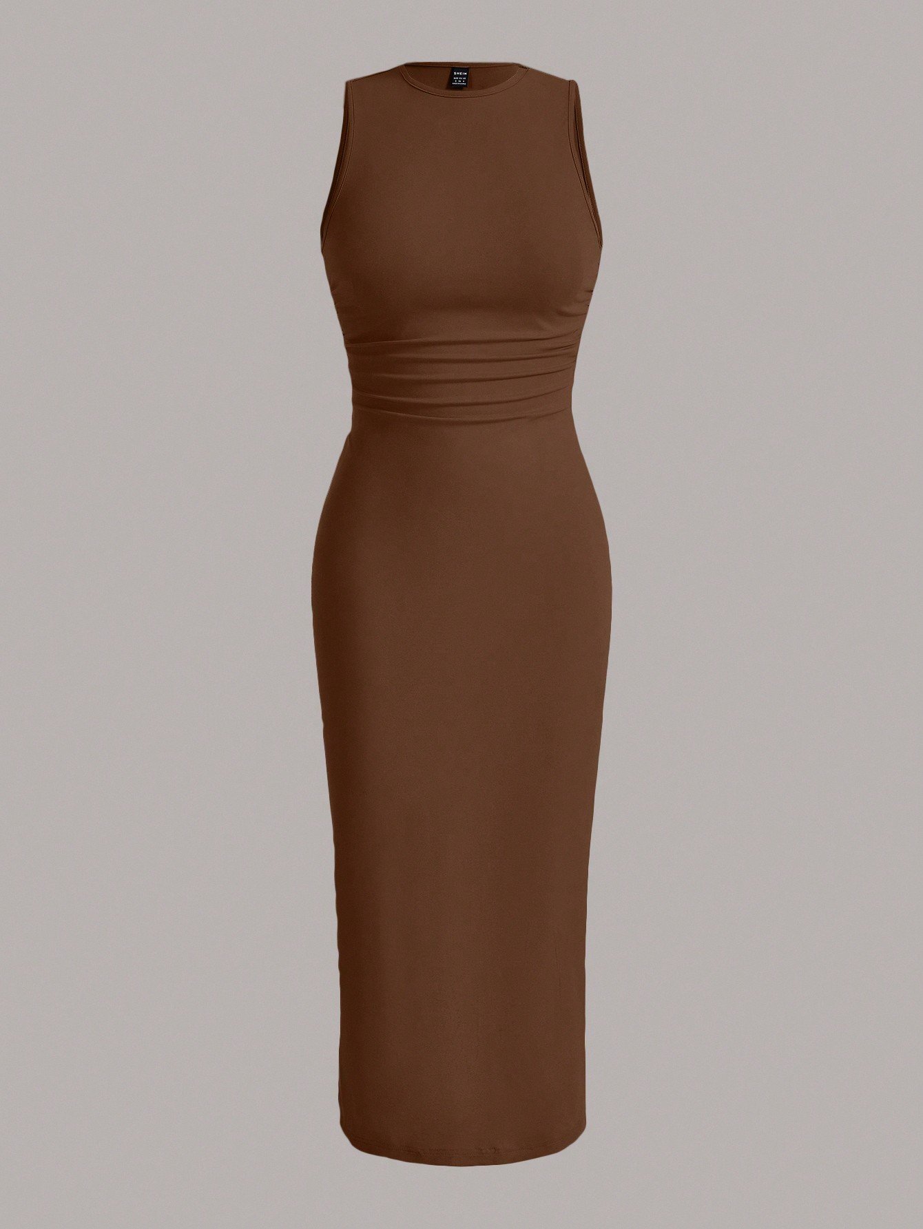 shein ezwear فستان صيفي رداء بخصر مجعد، فساتين صيفية للنساء 20