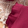 shein فستان كاجوال لكل المناسبات للبنات الرضع مطبوع بفراشة جميلة مع حزام، مناسب للخروج 7