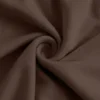 shein mod تي شيرت كاجوال للنساء بياقة قارب وأكمام منتفخة وتجاعيد عند الخصر بلون واحد 4