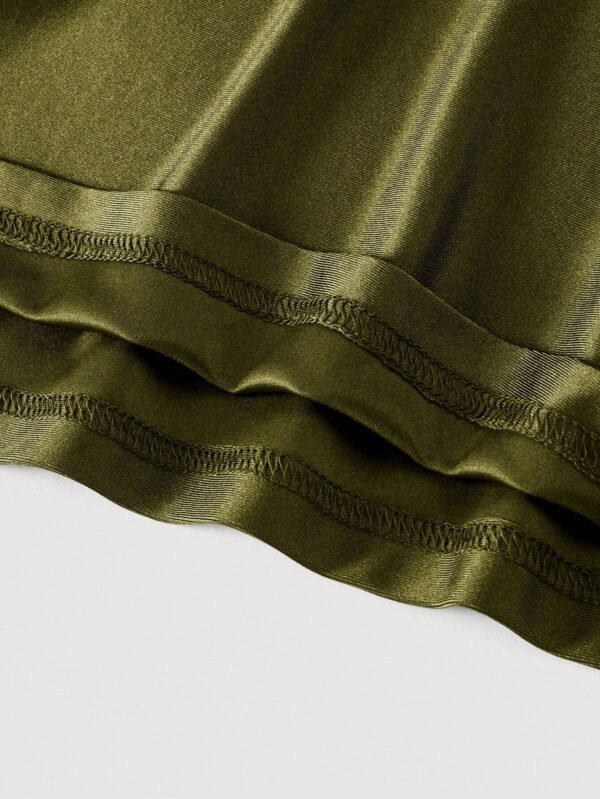 shein mod فستان إنزلاقي إيقاع مطرز الخصر 5
