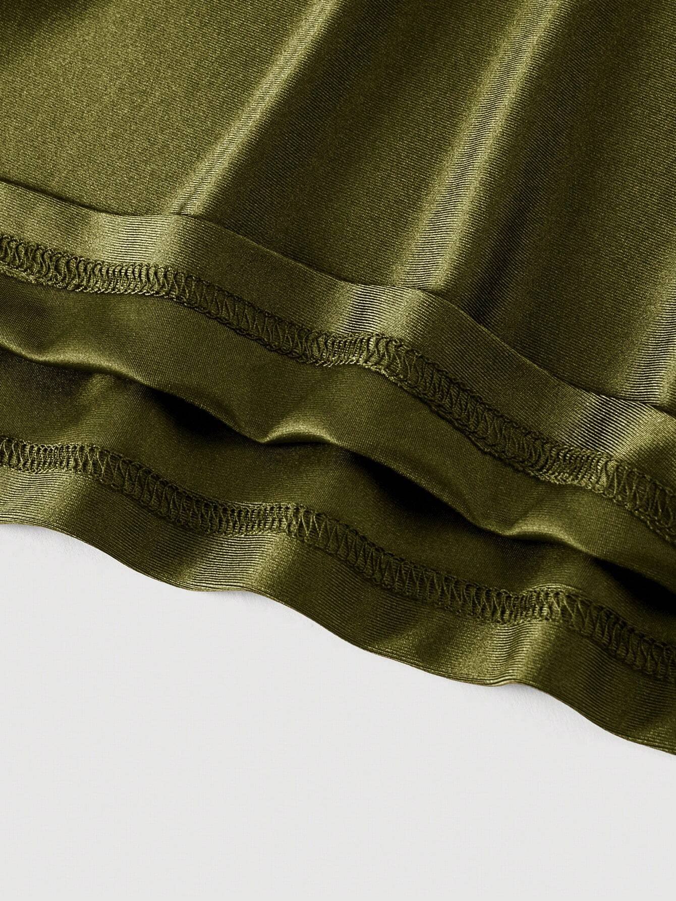 shein mod فستان إنزلاقي إيقاع مطرز الخصر 5