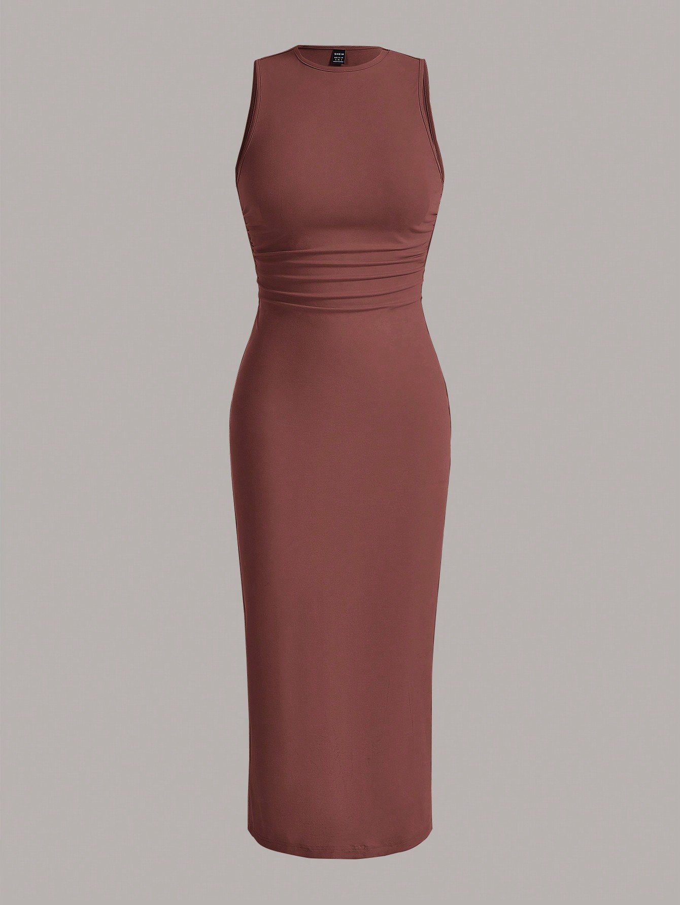 shein ezwear فستان صيفي رداء بخصر مجعد، فساتين صيفية للنساء 22