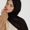 عباية فاشونية كاجوال مع وشاح رأس، قطعة واحدة مناسبة للاستخدام اليومي للنساء، الطول 143 سم 22