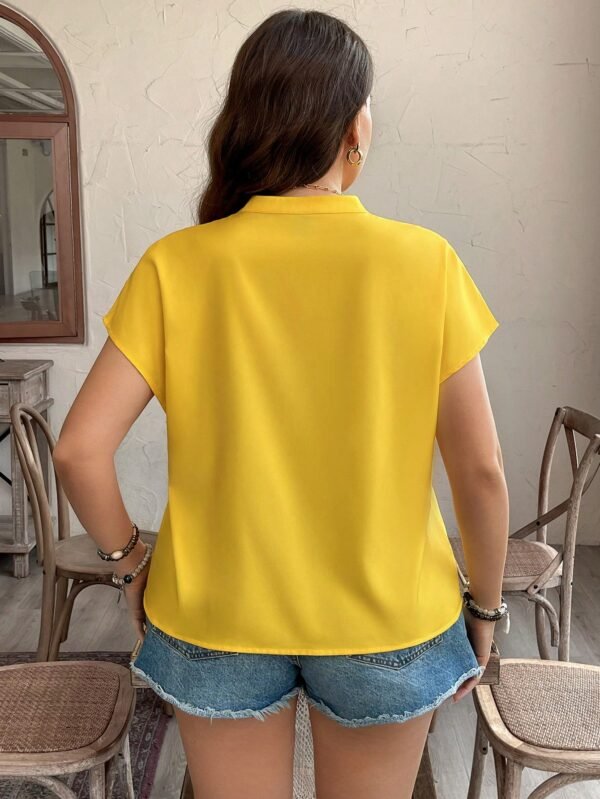 shein lune بلوزة قصيرة الأكمام مطبوعة بصورة امرأة بحجم كبير، ملابس غربية للنساء بطراز بوهيمي وبوهو من تسعينيات القرن الماضي، ملابس مناسبة للمهرجانات والصيف والخروج 12