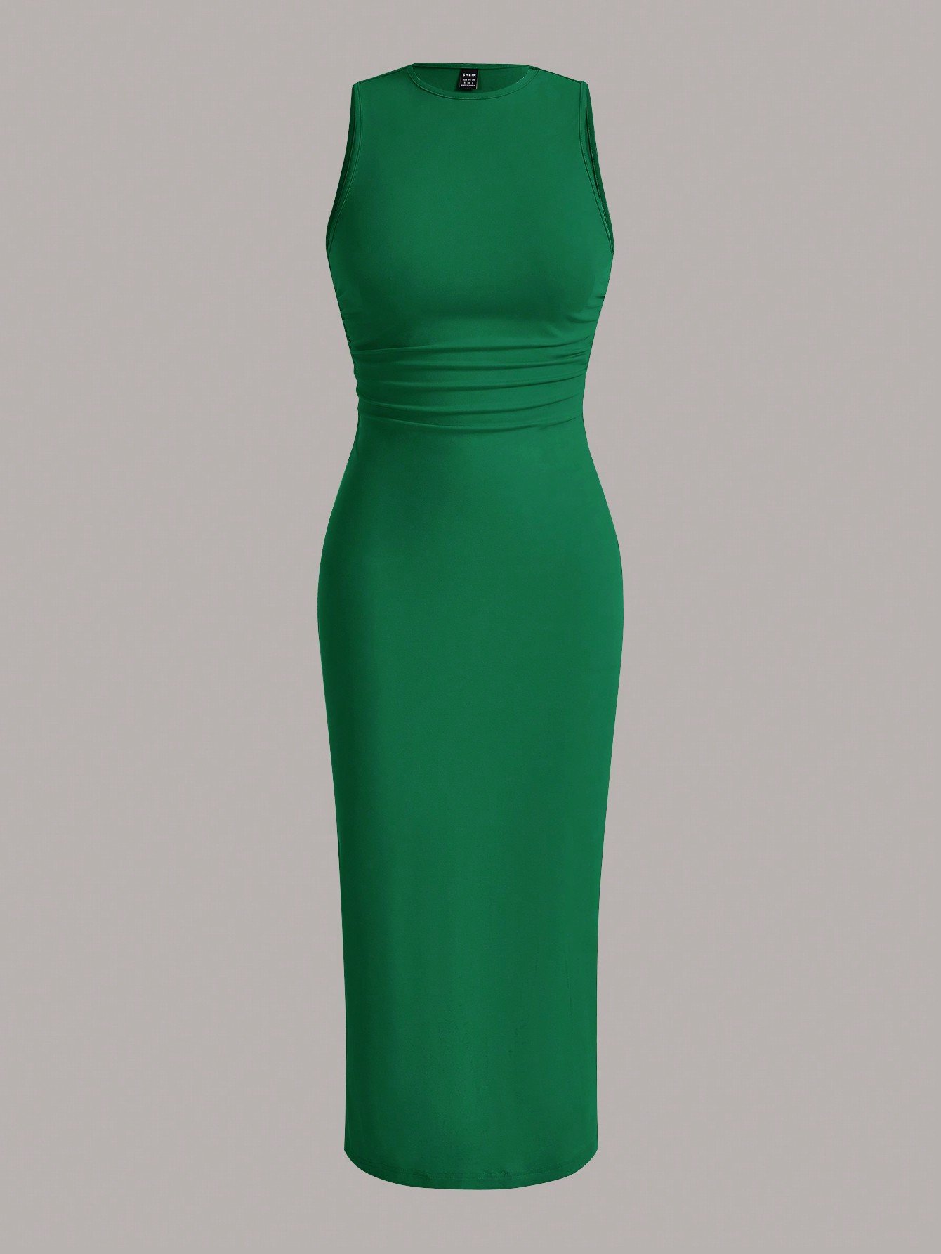 shein ezwear فستان صيفي رداء بخصر مجعد، فساتين صيفية للنساء 3