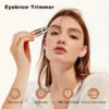 conduroma جهاز إزالة شعر الوجه القابل للشحن قاطع حواجب كوندروما: لإزالة الزغب غير المرغوب فيه على الشفاه والذقن والرقبة وتشكيل الحواجب 8