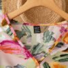 shein franclia فستان طويل مزرر أنيق للنساء بياقة حرف v مزخرف بالزهور وأكمام طويلة وحزام، ملابس النساء الكبيرة الحجم 7
