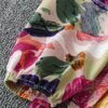 shein franclia فستان طويل مزرر أنيق للنساء بياقة حرف v مزخرف بالزهور وأكمام طويلة وحزام، ملابس النساء الكبيرة الحجم 6