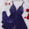 sofusen طقم ملابس داخلية نسائية مثيرة، قميص نوم كاميسول من قماش شبكي مثير، مناسب للمنزل وعيد الحب، قميص نوم مثير، ملابس داخلية مثيرة 4