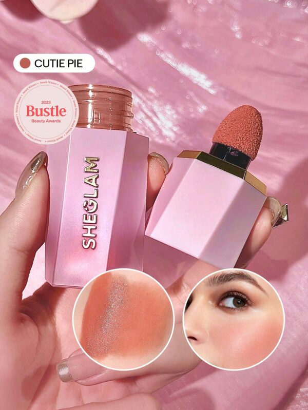 sheglam أحمر خدود سائل color bloom أحمر خدود سائل real مقاوم للماء يدوم طويلاً ذو صبغة عالية لا يتلاشى توهج يدوم طويلاً مكياج خفيف الوزن للوجه حمره بلشر علامة تجارية جمال مكياج ميكب مستحضرات تجميل للنساء الفتيات مثالي لفصل الصيف الربيع مثالي ل y2k أزياء 1