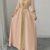elenzga فستان نسائي أنيق بقصات الشراشيب والترتر المرقعة 23