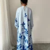 elenzga فستان طويل الأكمام بطبعة زهور للنساء 4