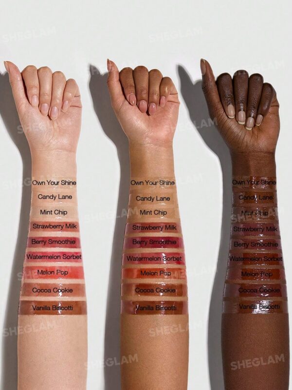 sheglam crystal glaze عناية مرطبة للشفاه berry smoothie روج ملمع شفاه شفاف جلوس علامة تجارية جمال مكياج ميكب مستحضرات تجميل للنساء الفتيات مثالي لفصل الصيف الربيع مثالي ل y2k أزياء أنيقة عيد الأم هدية حفلة جاهز أفضل لون 16