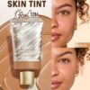 sheglam dew & done ملون خفيف للبشرة مع spf20 porcelain علامة تجارية جمال مكياج ميكب مستحضرات تجميل للنساء الفتيات مثالي لفصل الصيف الربيع مثالي ل y2k أزياء أنيقة عيد الأم هدية حفلة جاهز أفضل لون 17
