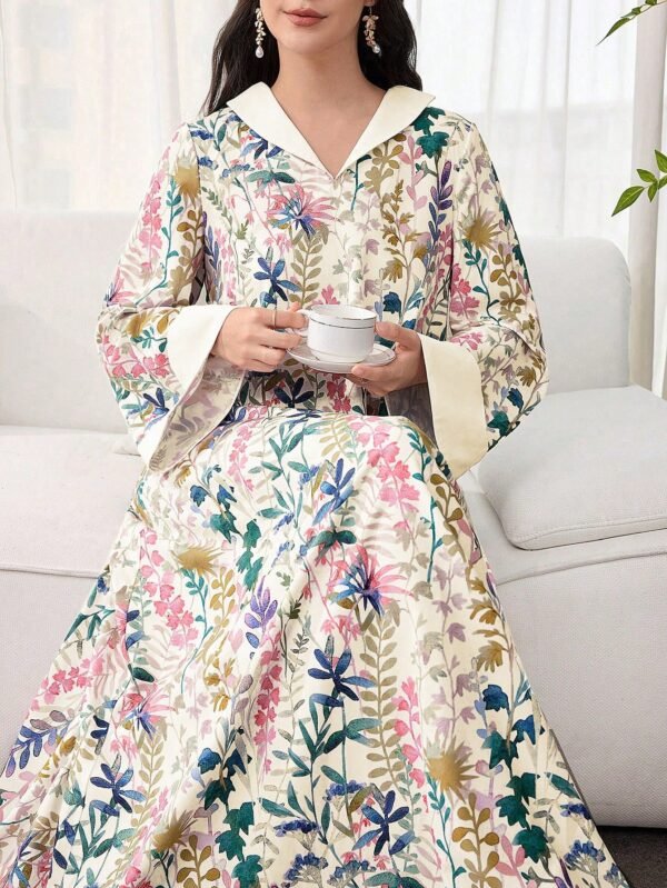 shein najma فستان نسائي فضفاض أنيق وفاخر وأنيق 3