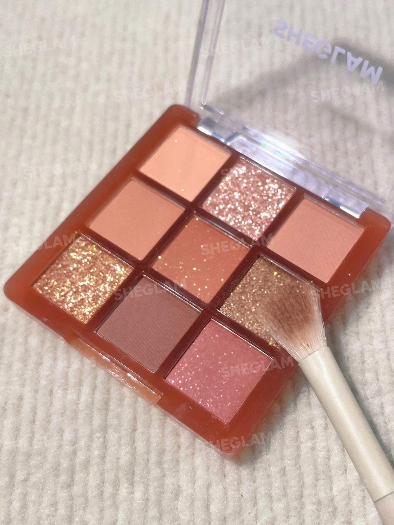 sheglam cinnamon spice باليت ظلال عيون 9 ألوان علامة تجارية جمال مكياج ميكب مستحضرات تجميل للنساء الفتيات مثالي لفصل الصيف الربيع مثالي ل y2k أزياء أنيقة عيد الأم هدية حفلة جاهز أفضل لون 7