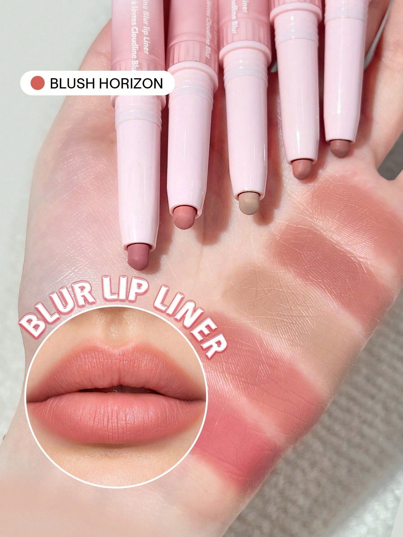 sheglam cloudline blur محدد شفاه petal flush روج محدد قوس شفايف علامة تجارية جمال مكياج ميكب مستحضرات تجميل للنساء الفتيات مثالي لفصل الصيف الربيع مثالي ل y2k أزياء أنيقة عيد الأم هدية حفلة جاهز أفضل لون 3