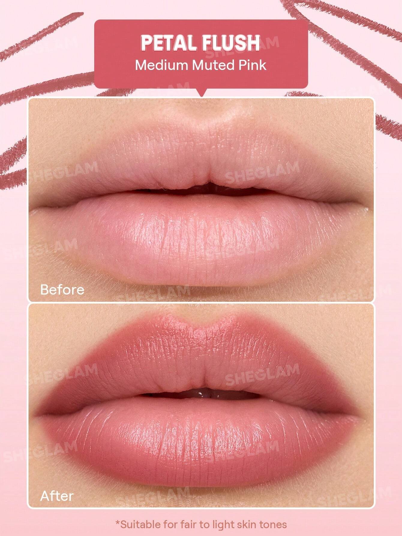 sheglam cloudline blur محدد شفاه petal flush روج محدد قوس شفايف علامة تجارية جمال مكياج ميكب مستحضرات تجميل للنساء الفتيات مثالي لفصل الصيف الربيع مثالي ل y2k أزياء أنيقة عيد الأم هدية حفلة جاهز أفضل لون 11