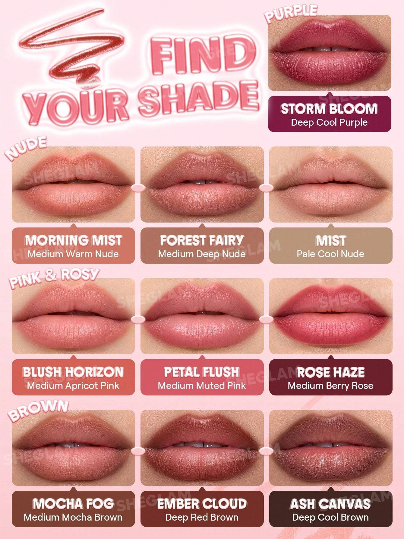 sheglam cloudline blur محدد شفاه petal flush روج محدد قوس شفايف علامة تجارية جمال مكياج ميكب مستحضرات تجميل للنساء الفتيات مثالي لفصل الصيف الربيع مثالي ل y2k أزياء أنيقة عيد الأم هدية حفلة جاهز أفضل لون 13