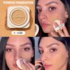 sheglam بودرة أساس skin focus عالية التغطية بورسلين 36 لونًا للتحكم في الزيوت وخالية من العيوب وتغطية كاملة وخفيفة الوزن وبودرة مضغوطة ناعمة غير لامعة وأكثر نعومة ومكياج للوجه تخفيضات هدية عيد الميلاد كريم أساس علامة تجارية جمال مكياج ميكب مستحضرات تجميل 10