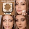 sheglam بودرة أساس skin focus عالية التغطية بورسلين 36 لونًا للتحكم في الزيوت وخالية من العيوب وتغطية كاملة وخفيفة الوزن وبودرة مضغوطة ناعمة غير لامعة وأكثر نعومة ومكياج للوجه تخفيضات هدية عيد الميلاد كريم أساس علامة تجارية جمال مكياج ميكب مستحضرات تجميل 20