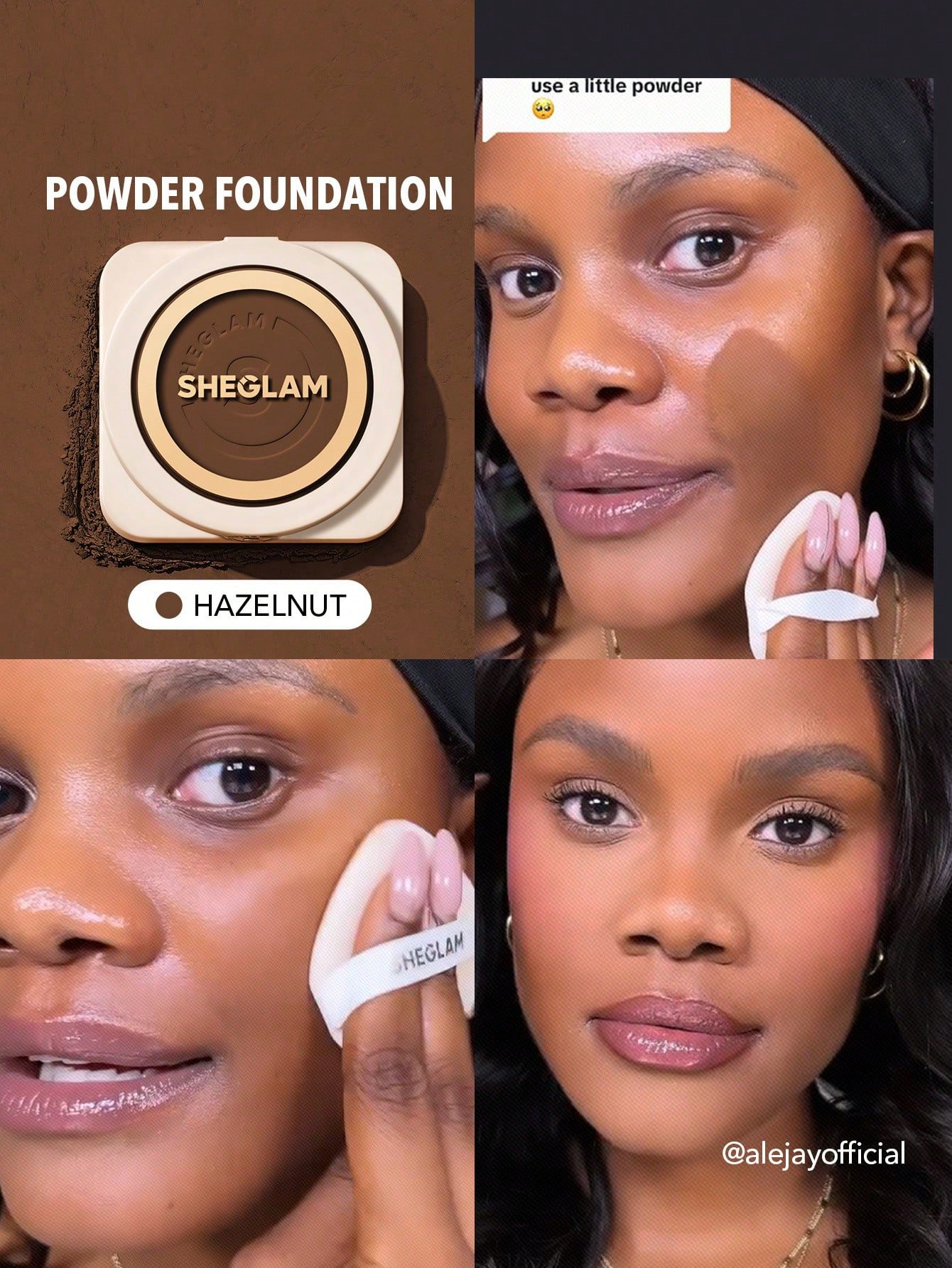 sheglam بودرة أساس skin focus عالية التغطية بورسلين 36 لونًا للتحكم في الزيوت وخالية من العيوب وتغطية كاملة وخفيفة الوزن وبودرة مضغوطة ناعمة غير لامعة وأكثر نعومة ومكياج للوجه تخفيضات هدية عيد الميلاد كريم أساس علامة تجارية جمال مكياج ميكب مستحضرات تجميل 30