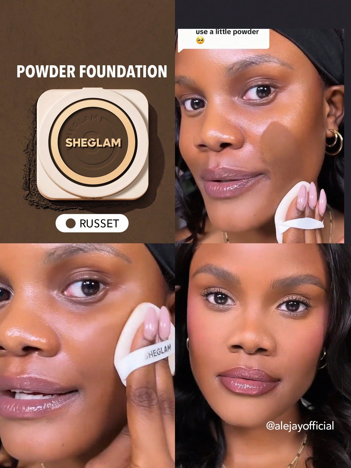 sheglam بودرة أساس skin focus عالية التغطية بورسلين 36 لونًا للتحكم في الزيوت وخالية من العيوب وتغطية كاملة وخفيفة الوزن وبودرة مضغوطة ناعمة غير لامعة وأكثر نعومة ومكياج للوجه تخفيضات هدية عيد الميلاد كريم أساس علامة تجارية جمال مكياج ميكب مستحضرات تجميل 31