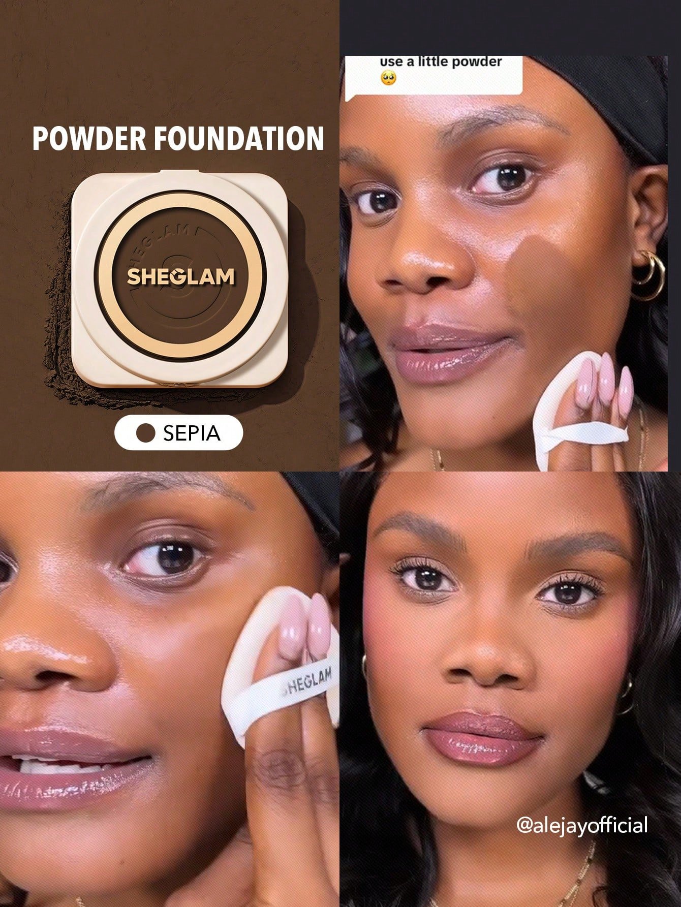 sheglam بودرة أساس skin focus عالية التغطية بورسلين 36 لونًا للتحكم في الزيوت وخالية من العيوب وتغطية كاملة وخفيفة الوزن وبودرة مضغوطة ناعمة غير لامعة وأكثر نعومة ومكياج للوجه تخفيضات هدية عيد الميلاد كريم أساس علامة تجارية جمال مكياج ميكب مستحضرات تجميل 32