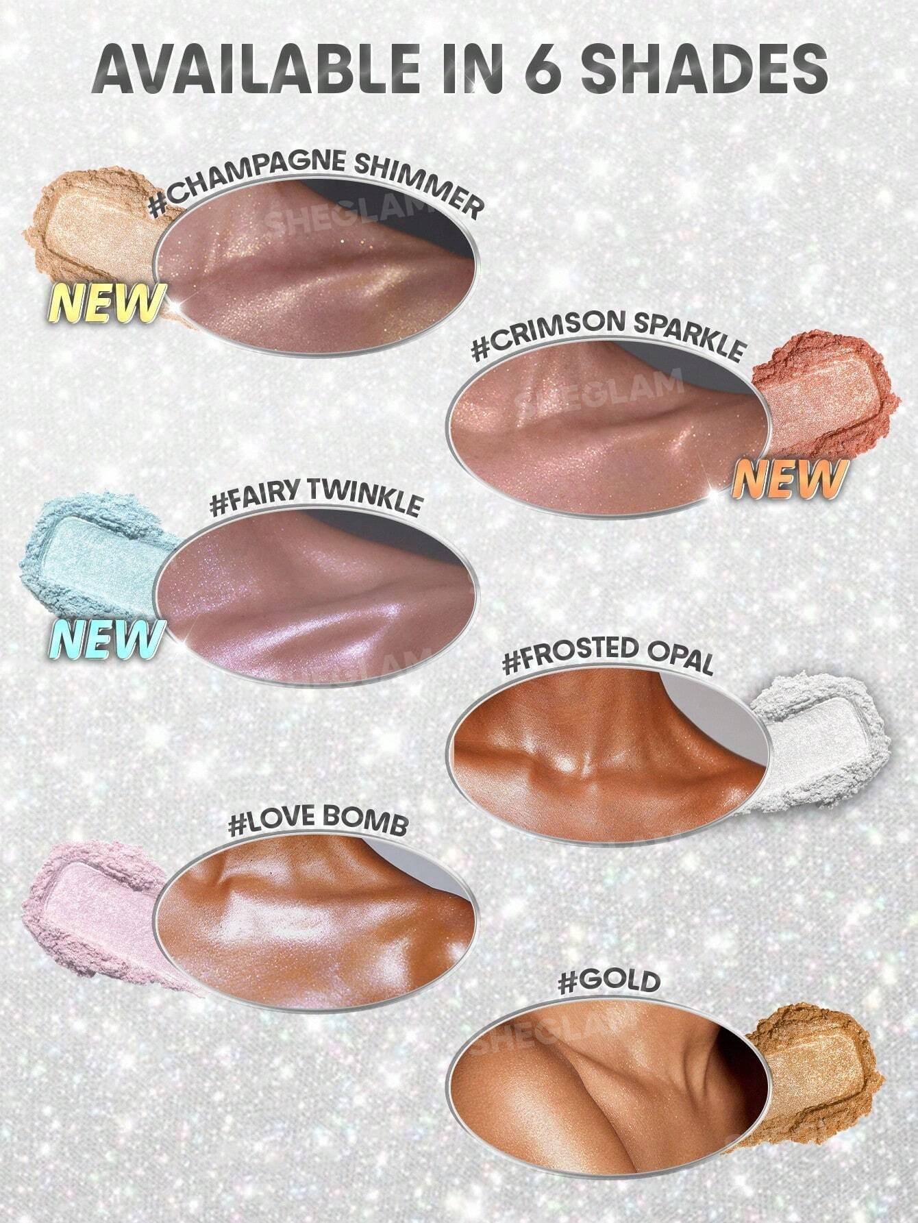 sheglam go go glow رذاذ هايلايتر للجسم champagne shimmer هايلايت هايلايتر علامة تجارية جمال مكياج ميكب مستحضرات تجميل للنساء الفتيات مثالي لفصل الصيف الربيع مثالي ل y2k أزياء أنيقة عيد الأم هدية حفلة جاهز أفضل لون 10