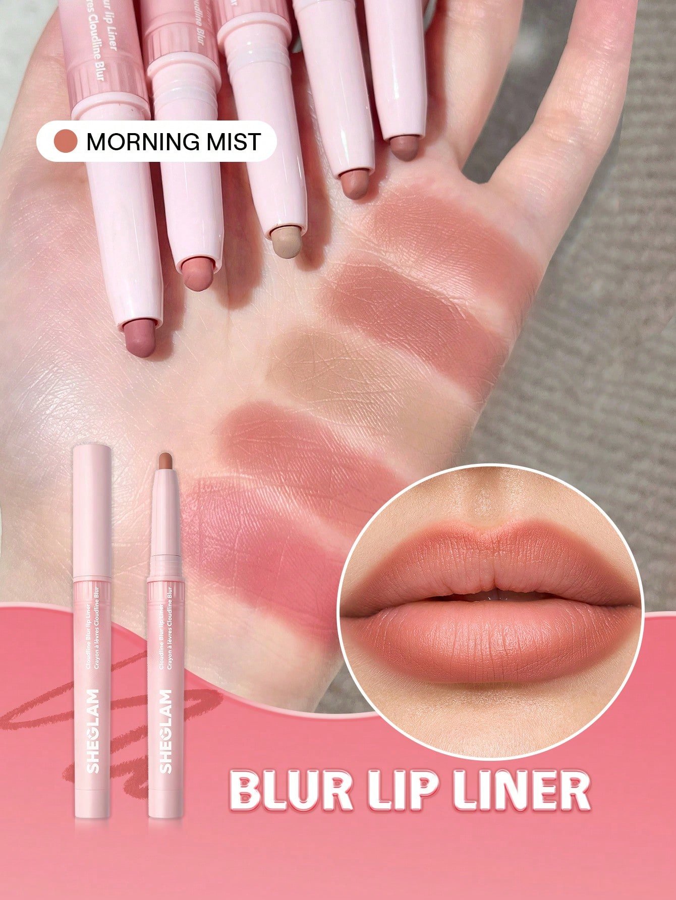 sheglam cloudline blur محدد شفاه petal flush روج محدد قوس شفايف علامة تجارية جمال مكياج ميكب مستحضرات تجميل للنساء الفتيات مثالي لفصل الصيف الربيع مثالي ل y2k أزياء أنيقة عيد الأم هدية حفلة جاهز أفضل لون sheglam cloudline blur محدد شفاه petal flush روج محدد قوس شفايف علامة تجارية جمال مكياج ميكب مستحضرات تجميل للنساء الفتيات مثالي لفصل الصيف الربيع مثالي ل y2k أزياء أنيقة عيد الأم هدية حفلة جاهز أفضل لون
