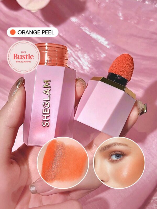 sheglam أحمر خدود سائل color bloom أحمر خدود سائل real مقاوم للماء يدوم طويلاً ذو صبغة عالية لا يتلاشى توهج يدوم طويلاً مكياج خفيف الوزن للوجه حمره بلشر علامة تجارية جمال مكياج ميكب مستحضرات تجميل للنساء الفتيات مثالي لفصل الصيف الربيع مثالي ل y2k أزياء 3
