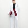 cuccoo bizchic حذاء مسطح مناسب للنساء برباط خلفي مزين بسلسلة لامعة، مربع الأصبع، برقبة خلفية مناسب للنقل اليومي، تاريخ، حفلة، عطلة 17