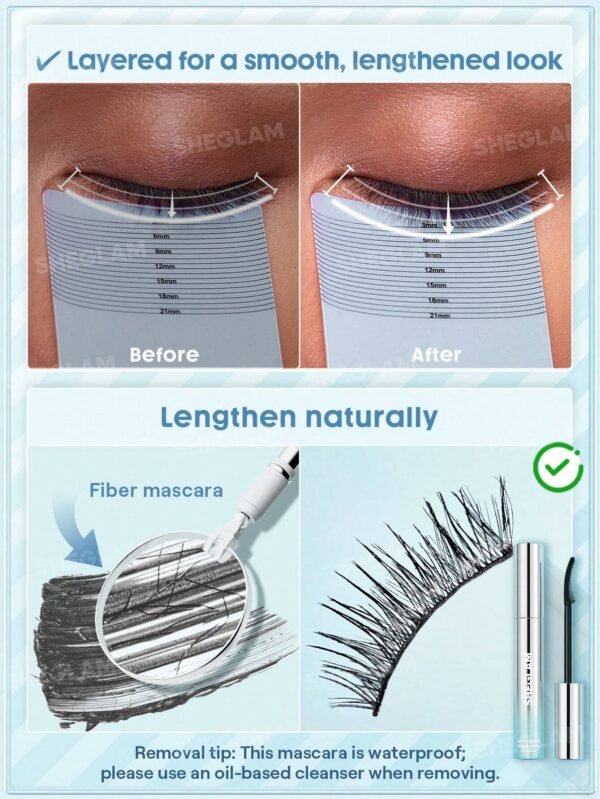 sheglam lift & elevate ماسكارا مطولة 5