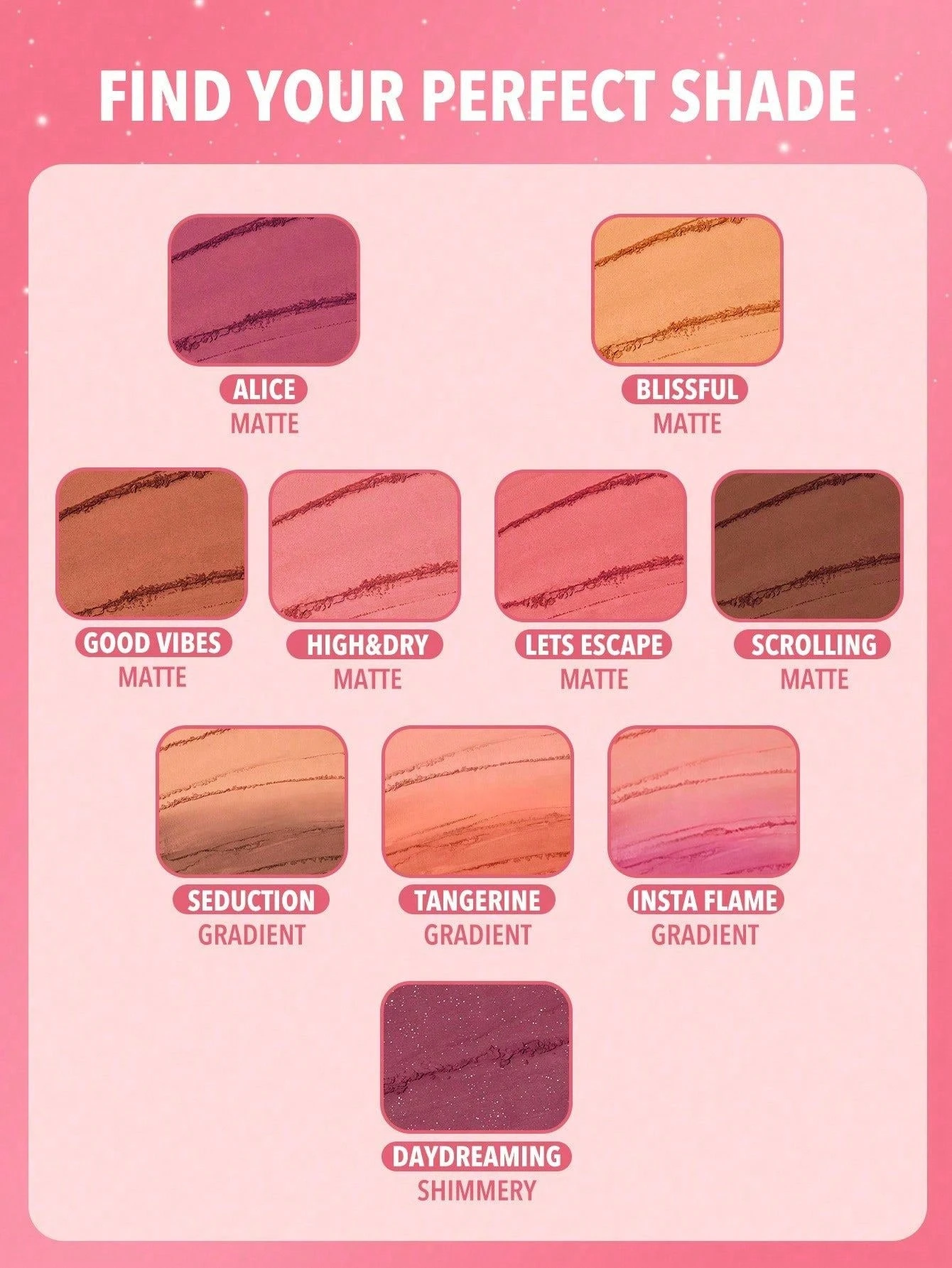 sheglam أحمر خدود مطفي divine flush insta flame blush powder ذو تصبغ عالي لا يتلاشى يدوم طويلاً متوهج وخفيف الوزن أحمر خدود للوجه مكياج لحفلات أحمر خدود حمره بلشر علامة تجارية جمال مكياج ميكب مستحضرات تجميل للنساء الفتيات مثالي لفصل الصيف الربيع مثالي ل 12