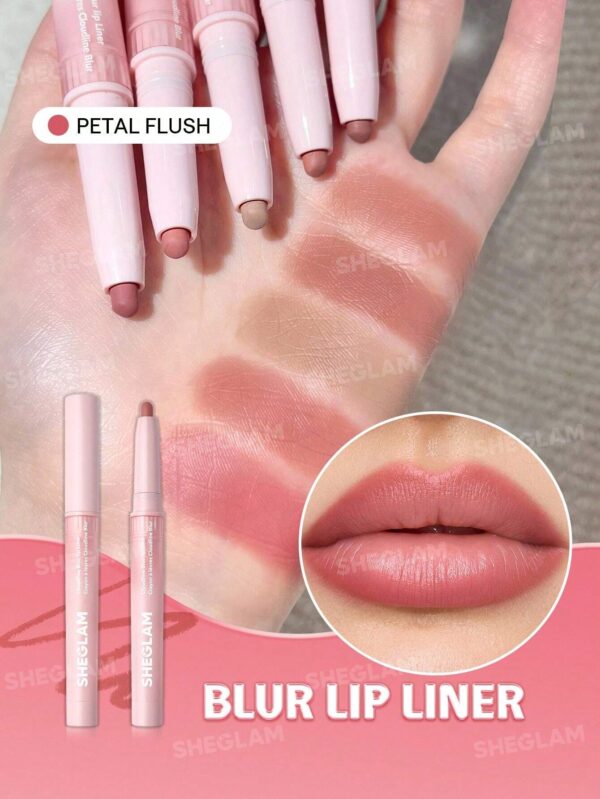 sheglam cloudline blur محدد شفاه petal flush روج محدد قوس شفايف علامة تجارية جمال مكياج ميكب مستحضرات تجميل للنساء الفتيات مثالي لفصل الصيف الربيع مثالي ل y2k أزياء أنيقة عيد الأم هدية حفلة جاهز أفضل لون 19
